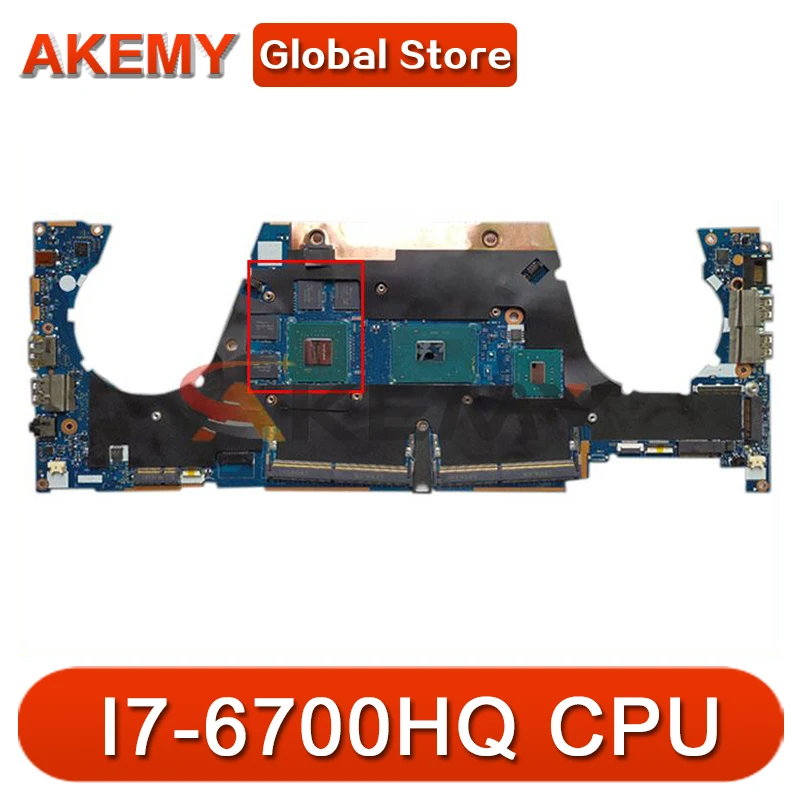 Высококачественная материнская плата ZBOOK 15 G3 для ноутбука 840931-001 840931-601 842416-601 со