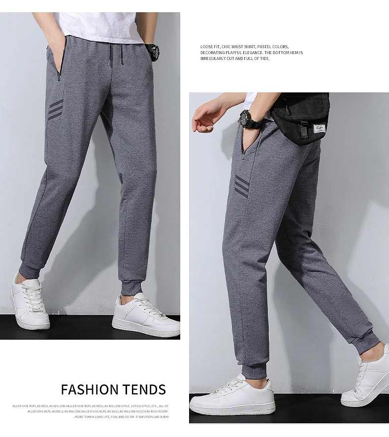 Reflective Print !120KG 7XL 6XL -M  Mens Spring Sweatpants 49%Cotton Boy's Casual Sport Pants Student Autumn Troursers 5110/5111 best sweatpants for men