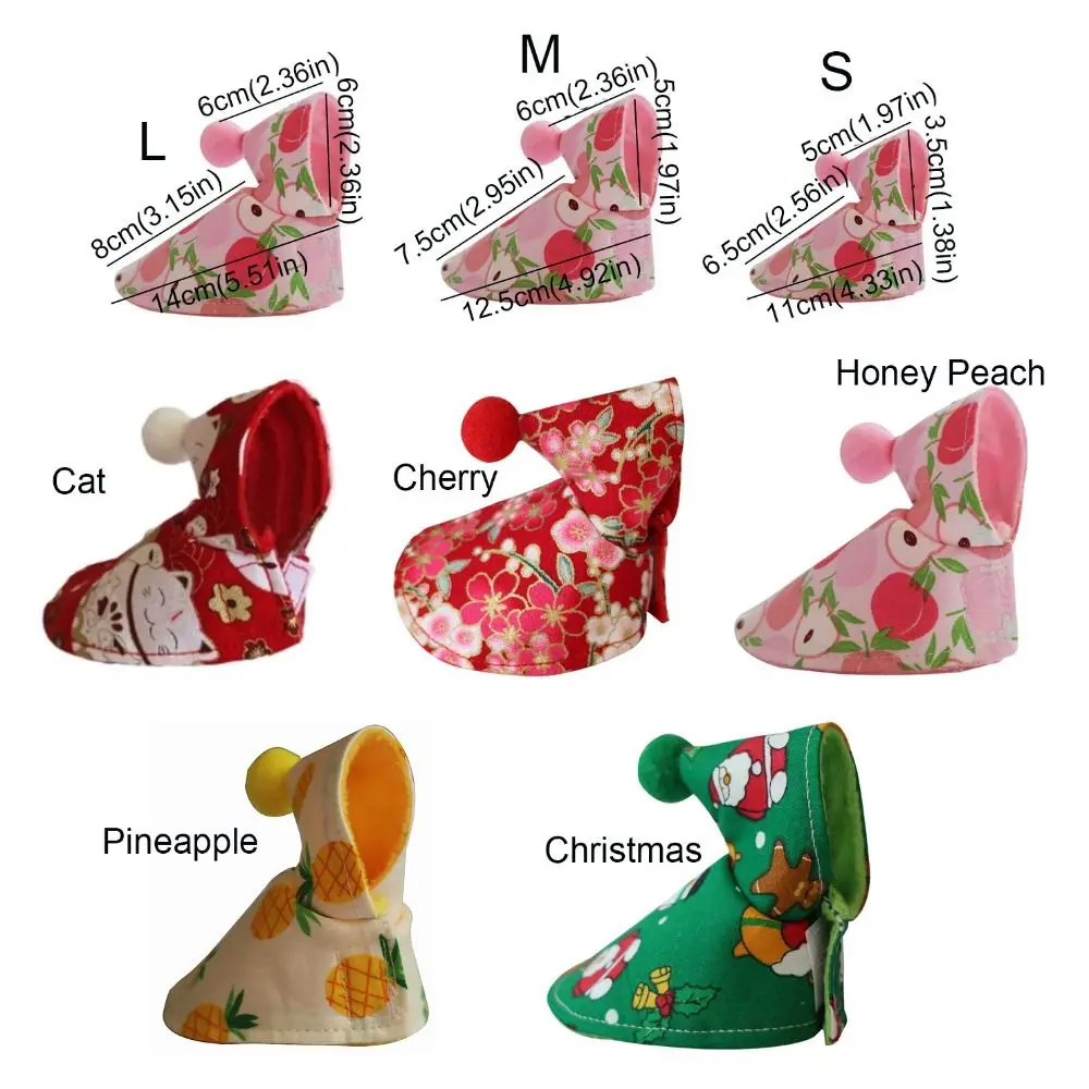 Bird Costume Parrot Dress Up Cartoon Bird Cloak Anti-Lick Soft Pet Bird Cape Anti-Bite Comfortable Parrot Warm Clothes Christmas
