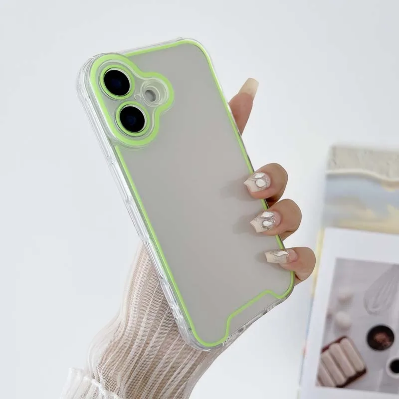 Coque lumineuse en silicone pour iPhone 16, compatible modèles 16pro, 14, 11, 12, 13, 14 Pro Max, 15 Pro, XR, XS Max_voghion.com