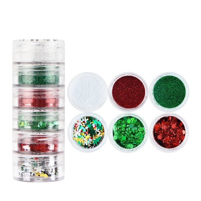 Epoxy Resin Nail Art Jewelry Making Powder  Resin Luminous Powder Pigment  - 6pcs/set - Aliexpress