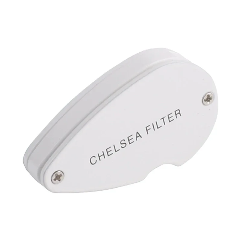 전문 첼시 필터 Gemologists 컬러 스톤 식별 접이식 루페 이색 광학 필터