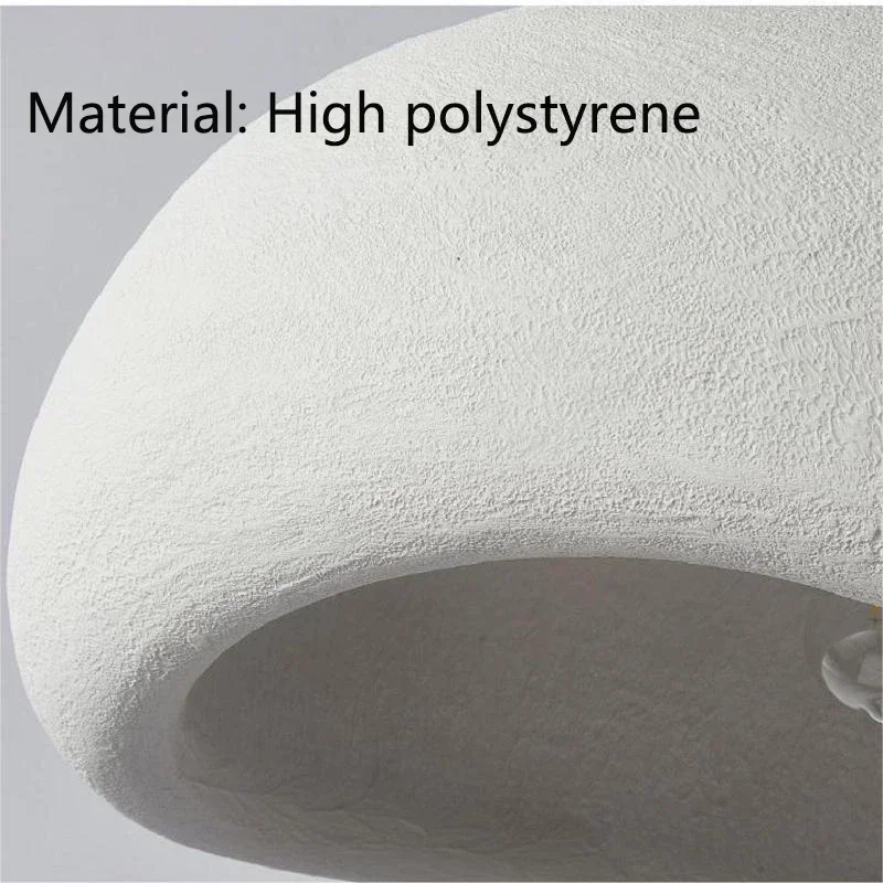 Nordic Wabi Sabi E27 LED Pendant Lights Modern Ceiling Chandelier  for Living Room Bedroom Dining  Loft Hanghing Lamp 5