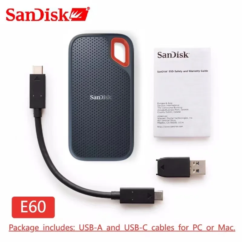 SanDisk SSD USB 3.1 USB-C 1 ׶Ʈ 2 ׶Ʈ 250GB 500GB ܺ ָ Ʈ ũ 500 / ܺ ϵ ̺ ī޶ Ǵ 