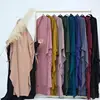 Ramadan Eid Muslim Women Prayer Hijab Long Scarf Islamic Pullover Big Khimar One Piece Abaya Arabia Shawls Dubai Turkey Headwrap