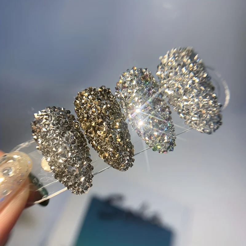 Fata Micro perline di cristallo 3D accessori per Nail Art fai da te Pixie Design Manicure decorazione