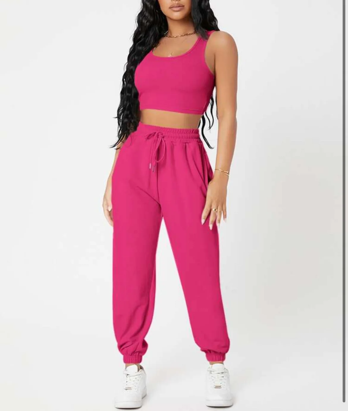 

Пикантный Женский комплект из двух предметов, Летний жилет с круглым вырезом, женский костюм, однотонный укороченный корсет с запахом на груди, элегантный топ, майка