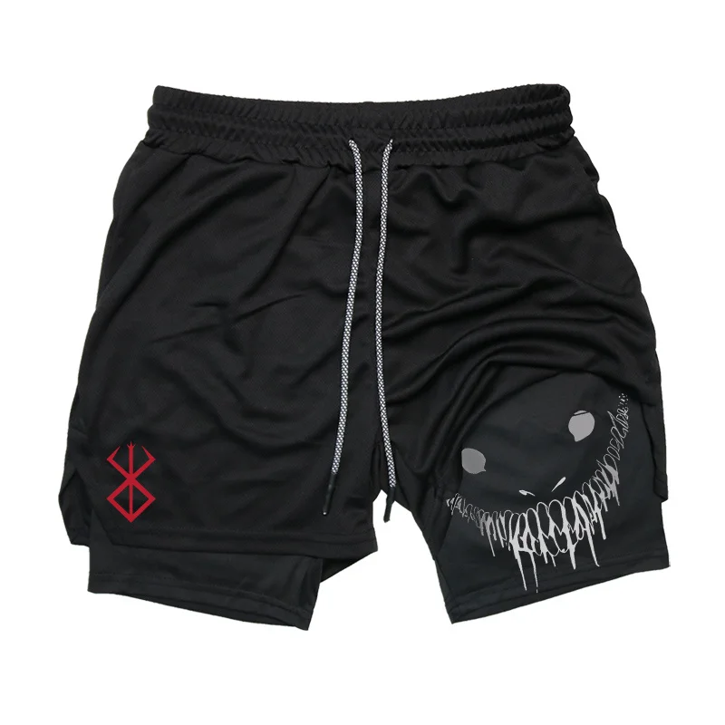 ウォーキング・ランニングウェア TUNERO 2-IN-Shorts BLACK Tunero 2-in-1 Shorts - Black | BOXRAW