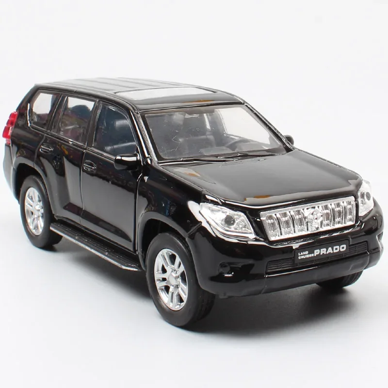 

1:36 Welly Toyota Land Cruiser Prado SUV J150 wagon cars Diecasts & Toys Vehicles model pull back hobby scale for children