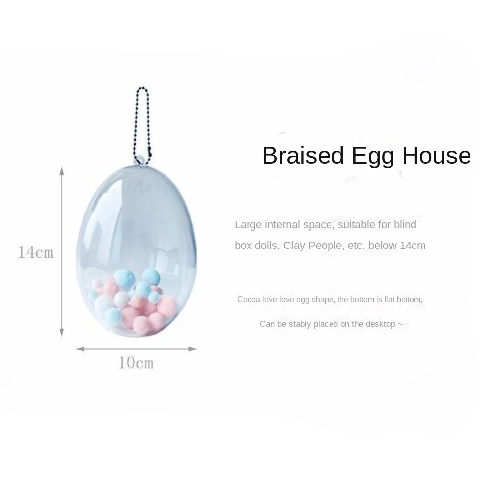 Baby Three Orchard Baby Three Orchard Storage Box Clear Acrylic Doll Display Bag Dustproof Pop Mart Labubu Makeup Bag Outdoor 6