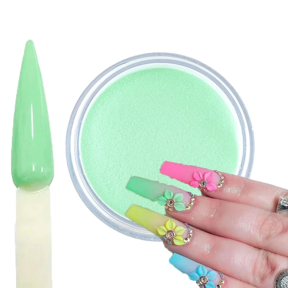 Nude Acrylic Powder Nail Decoration 28g(1Oz) Carving Crystal Powder Professional Design DIY Nail Extension Pigment Dust 1 Box nail powder,acrylic nail powder