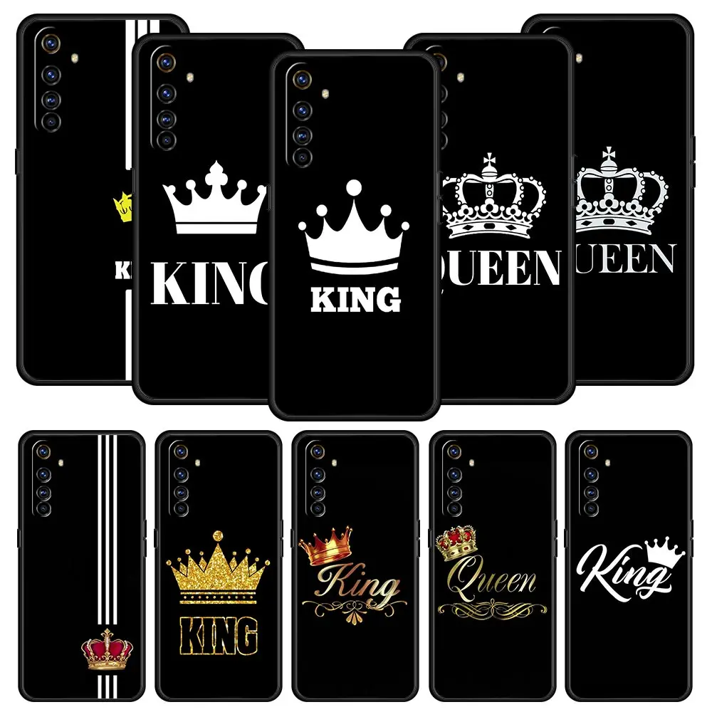 Couple Style Crown King and Queen Phone Case Cover