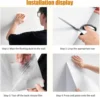 3D Self-Adhesive Linen Wallpaper Continuous Waterproof Wall Stickers Living Room Bedroom Kitchen Cabinet Waterproof Wall Sticker 4