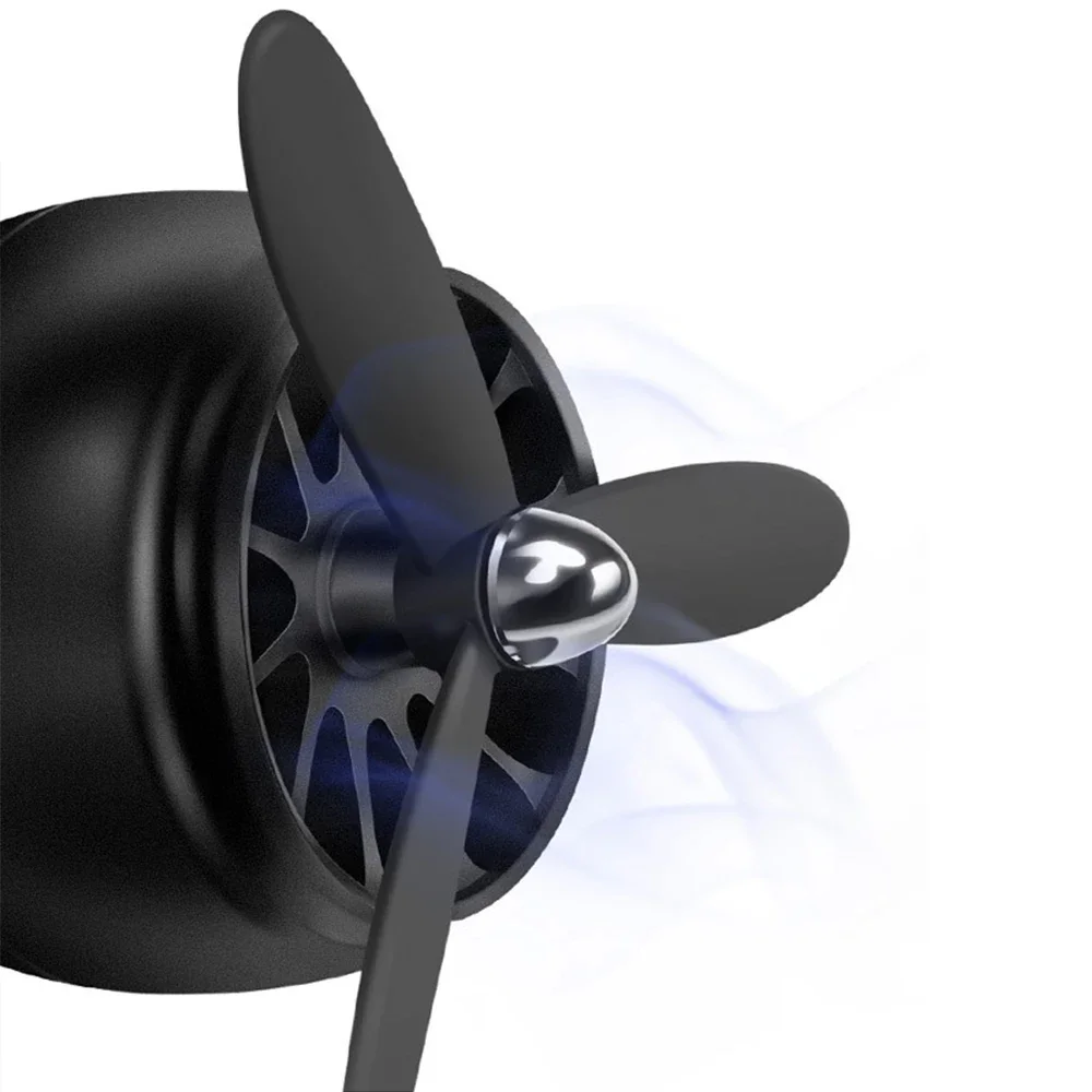 LED Mini Car Air Freshener with Aromatherapy Scents and Colorful Options