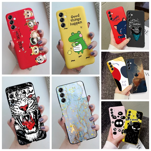 For Samsung Galaxy A14 Case For Samsung A 14 A24 A34 A54 Galaxy A14 5G  Cover Cute Cat Cartoon Silicone Soft Protector Phone Case - AliExpress