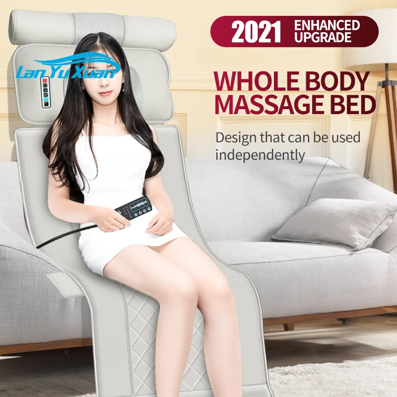 

Electric Vibrating Shiatsu Adjustable Portable Vibration Relaxing Airbags Back Massage Cushion With Full Body Massage Products