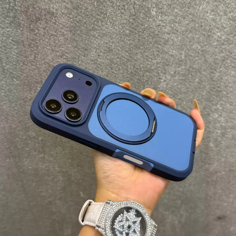 Swivel Folding Armor Silicone Shockproof Case with Camera Protection