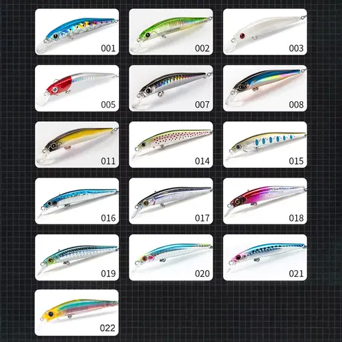 Hunthouse Trout Fishing Lure Sinking Jerkbait 70/80/105mm 7/8.5/18.5g Artist Minnow Sea Fishing Bait Twitch Hard Lure For Bass - Image 5