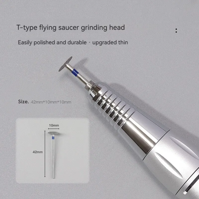 3PCS Flying Saucer Grinding Head Portable Nail Polishers Nail Professional Polishing Tools Dead Skin Removing Dril nail polisher