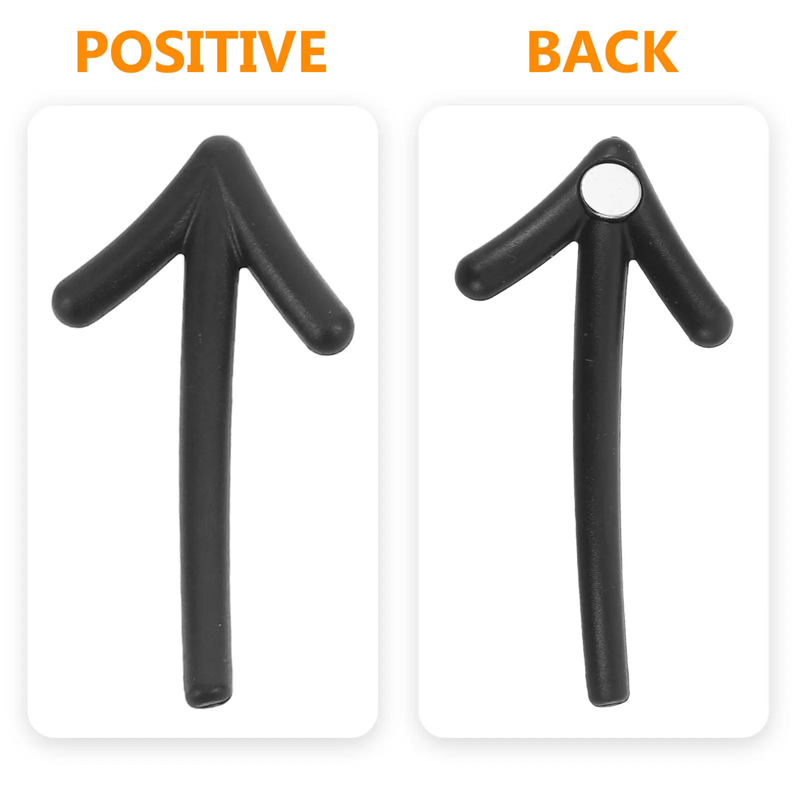 12Pcs 작은 화살표 자석 냉장고 사무실 교실 게시판 사물함 사진 메모용 다채로운 3D 자기 스티커 화살표