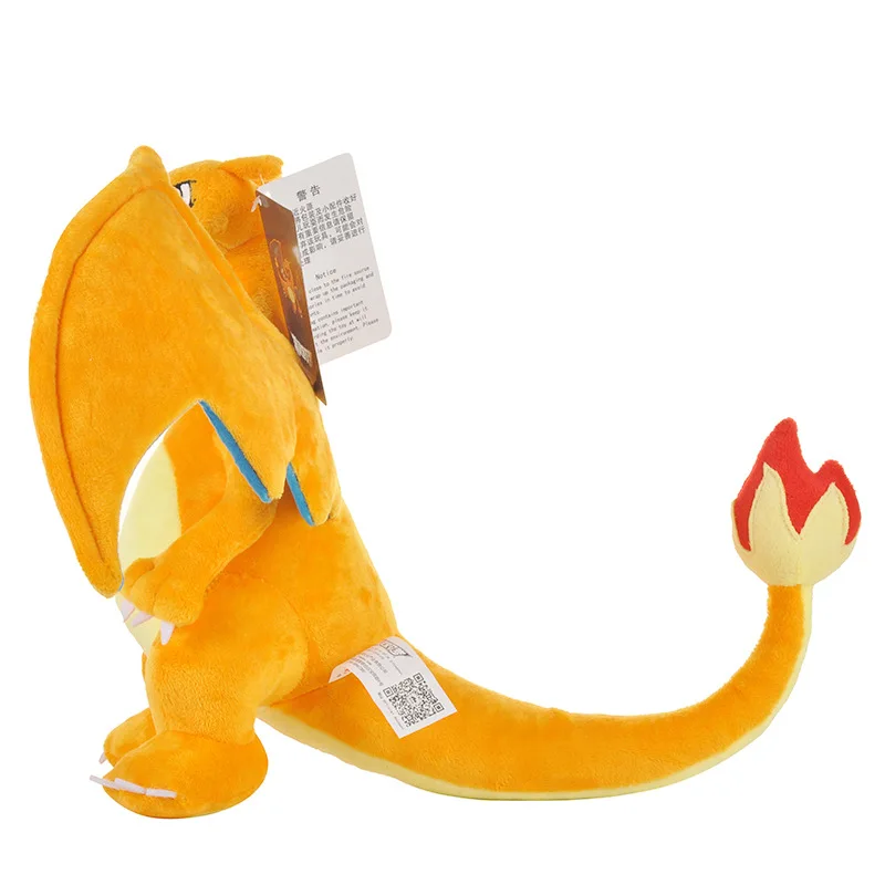 Pokemon Pikachu Charizard Plush Charmander Stuffed Doll Kawaii Anime Charmeleon Toys Hobbies Room Decor Xmas Gift For Kids Boys