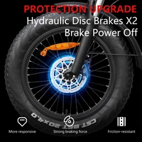 HX Q3 e vélo 2000W vélo électrique 48V 20AH adulte E vélo 20 pouces pneu tout-terrain fatbike ville vélo électrique montagne e vélos 6