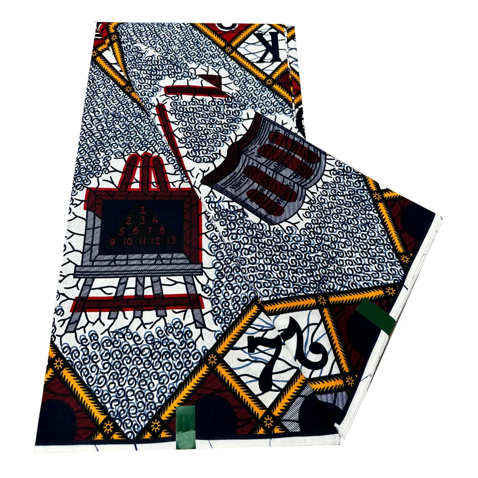 African Veritable Java Block Print Soft Wax Fabric For Women Wedding Dress african wax fabric,clothing fabric