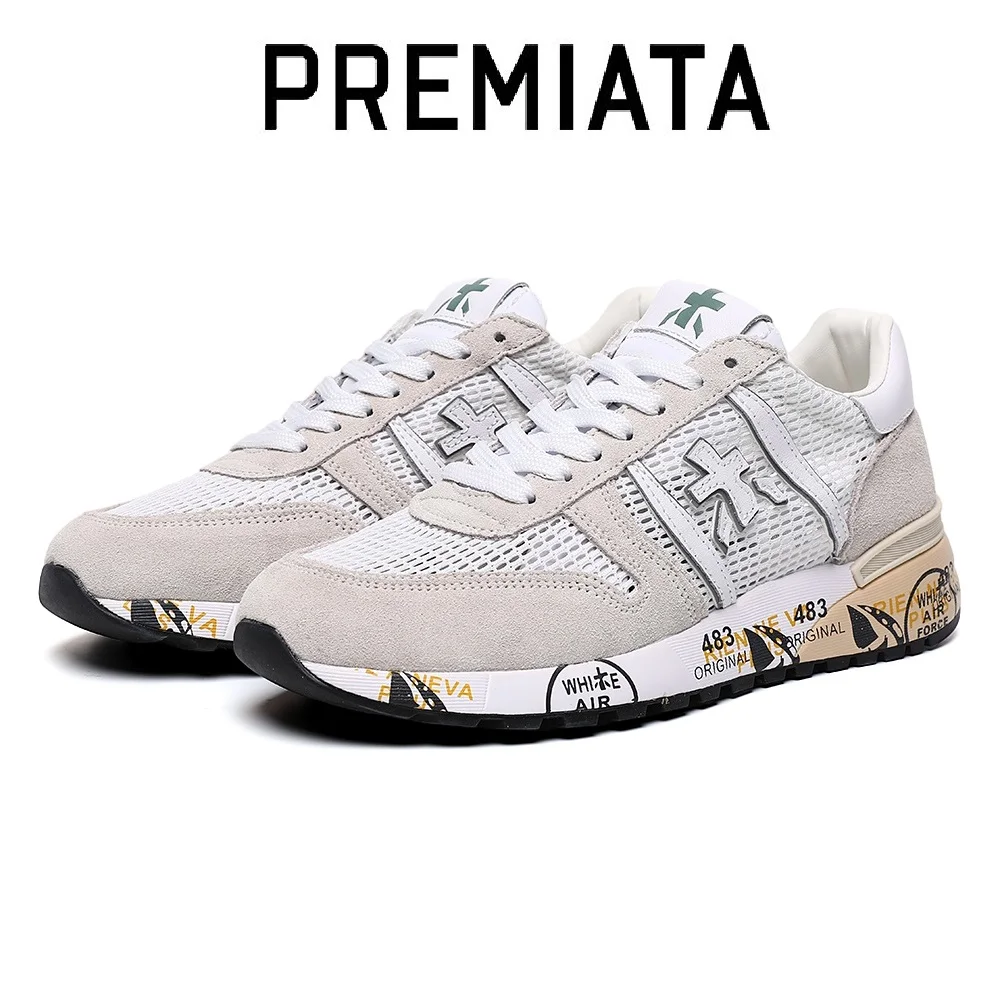 Premiata Scarpe Sportive Da Uomo In Legno Di Piccola Folla Di Lusso Leggero Versatile Casual Americano Retrò Traspirante Scarpe Da Acaro All'Aperto Da