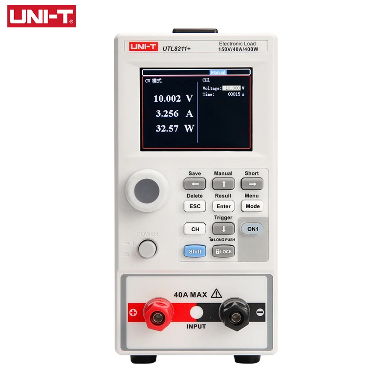 

UNI-T Electronic Load Programmable UTL8211+ UTL8212+ 150V 20A Digital DC Load Battery Tester Power Supply Current Test