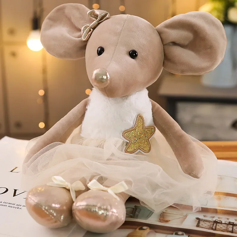 Lovely Ballet Mouse Plush Toy 2