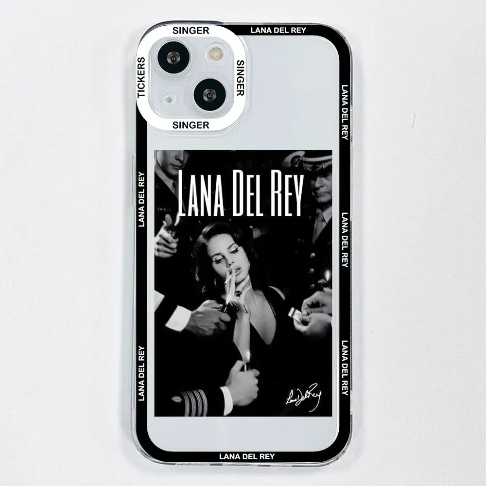 Lana Del Rey Artistic Kraft Poster Phone Case - Soft Cover Design