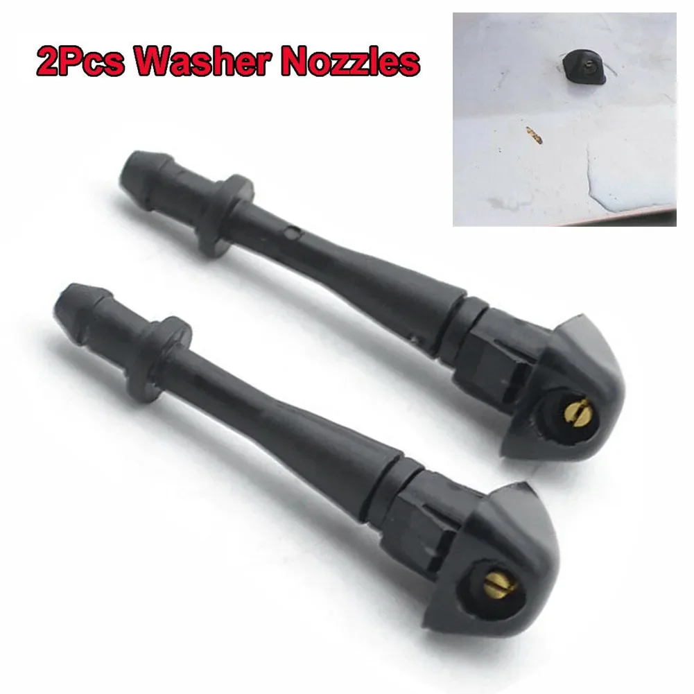 

Efficient Spray Design Wiper Washer Nozzle Jet For Great Wall X200 X240 2010 2011 2012 2013 ABS Plastic (2PCS)
