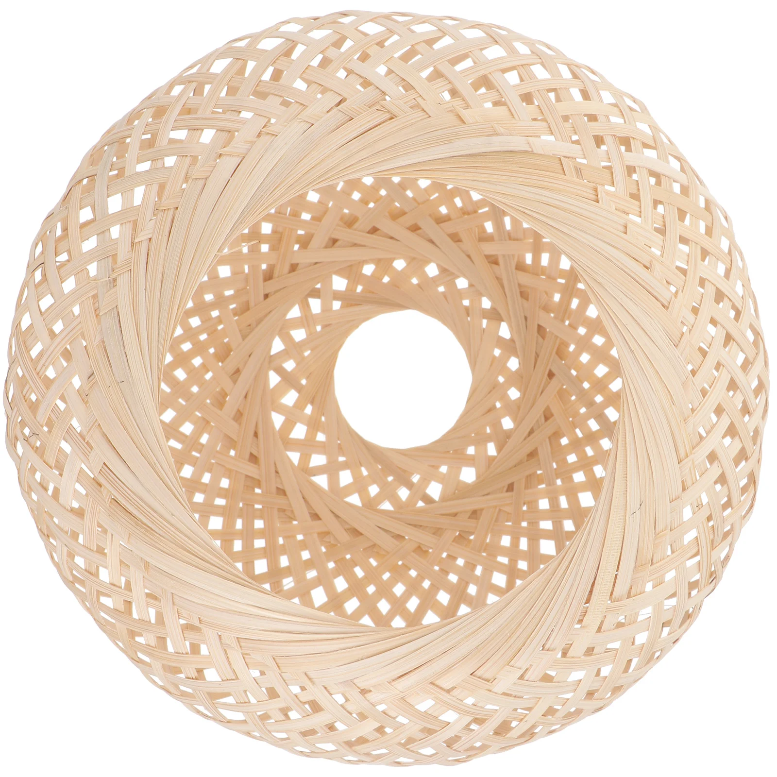 

Shade Light Lamp Basket Hanging Pendant Fixture Rattan Wickerwoven