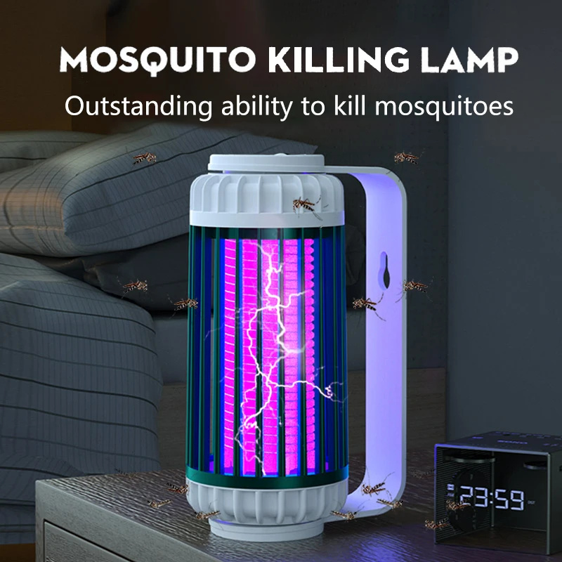Electric Shock Mosquito Killer Lamp New USB Fly Trap Zapper Insect Killer Repellent Anti Mosquito Trap For Bedroom Outdoor mosquito killer lamp mosquito lamp insects repeller