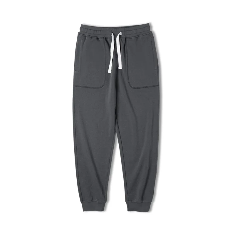 Maden Men's Large Pocket Drawstring Gray Sweatpants Running Workout Training Pants Comfortable Elastic Waist Mens Jogger Pants sport jogging trousers,fleece sweatpants,men casual pants