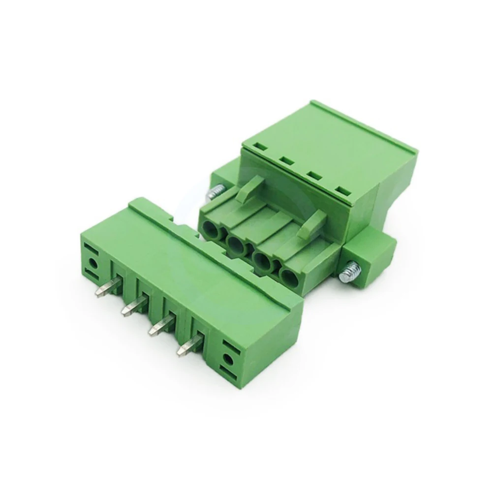 (5 Sets) KF 2EDGKCM 2EDGVM/RM 5,08mm Flanschsteckbare PCB-Anschlüsse mit rechtwinkligen/geraden Stiftleisten-Set 2~24P 15EDGKCM 5,08 – Detail 5