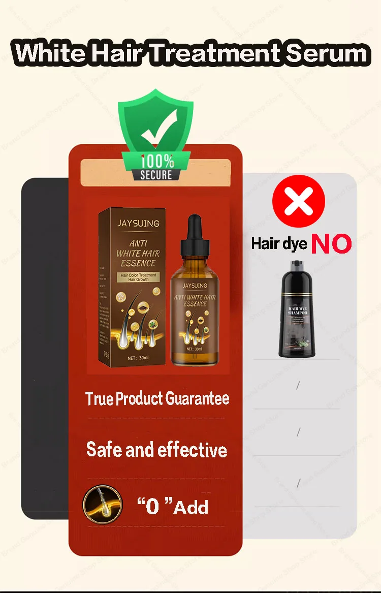 Description Picture 5 of itemAnti Gray Hair Serum Remedy White Darkening
