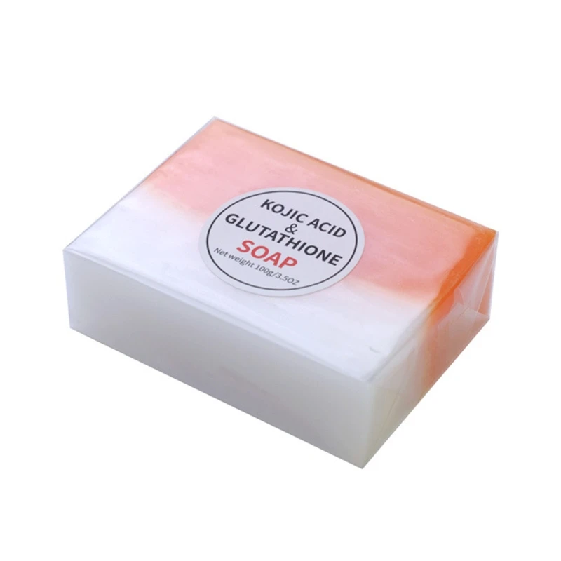 Kojic Acid & Glutathione Soap Skin Brightening Scented Soap Oil Control Bar Soap New Dropship