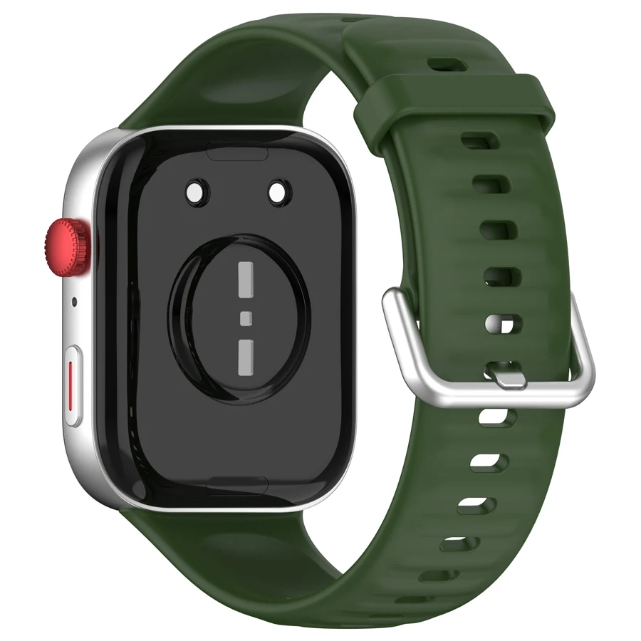 Silicone Sport Strap for Smartwatch - Replacement Bracelet Accessory