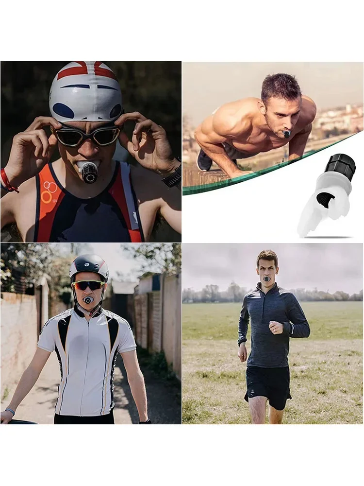 Portable Breathing Trainer &ndash; Lung Respirator for Fitness High Altitude Training & Outdoor Exercise Equipment 1/2/5pcs breathing exerciser,breathing trainer