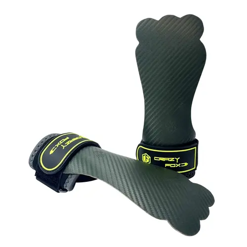 Crazy Fox  Hand Grips Colorful Magnesium Free Calleras Durable Anti-Slip for Weightlifting Pull Up Cross Training Gymnas