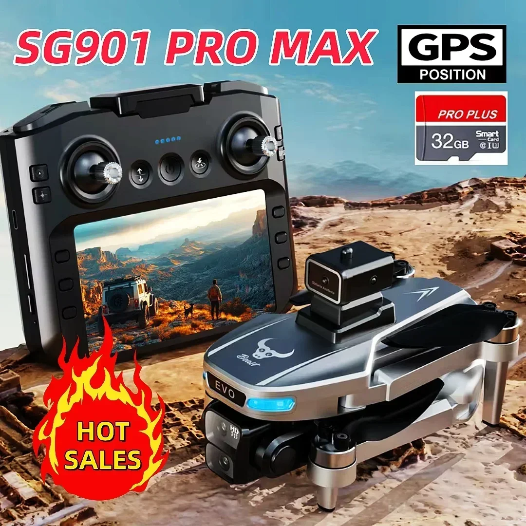 SG901 PRO MAX Drone 8K Professionale GPS HD Camera Droni 5G WIFI FPV Video 4k UAV Controllo schermo da 5,9 pollici Mavic Mini