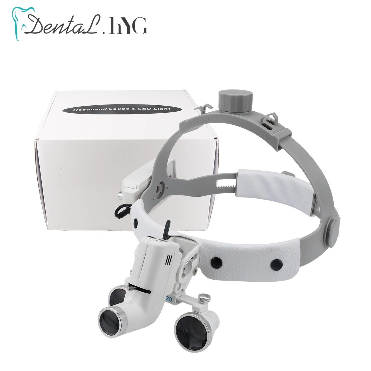 2,5X/3,5X Dental LED Licht Lampe Fernglas Lupen Helligkeit Spot Einstellbare Dental Labor 5W Scheinwerfer Für Chirurgische scheinwerfer