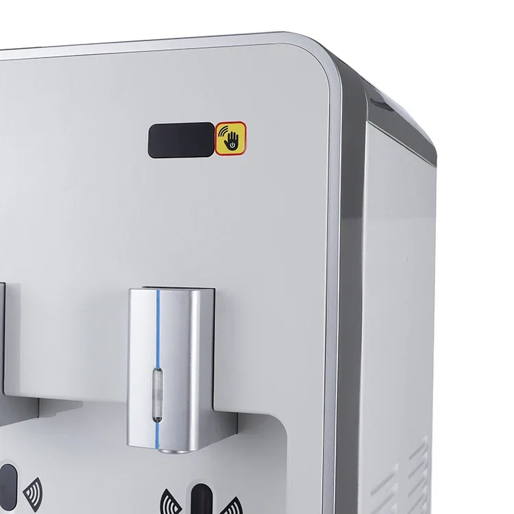 New Type Plastic Cooling Hot And Cold Countertop Portable Water Dispenser With Ice Maker 3