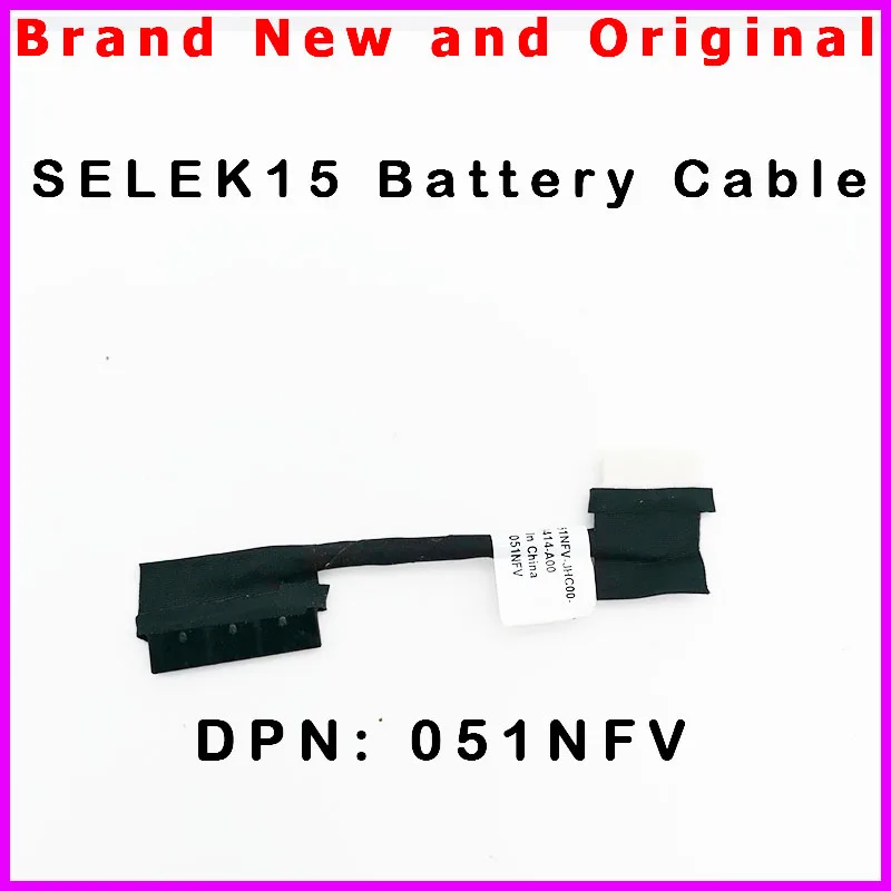 Battery Flex Cable For Dell G3 15 3590 3500 G5 5590 5500 5505 laptop SELEK15 Battery Cable Connector Line 051NFV 450.0h707.0001