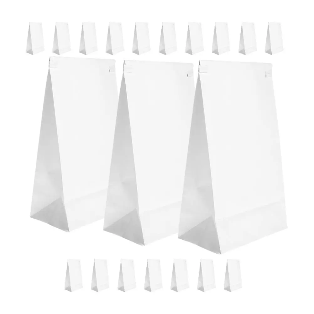20Pcs 일회용 구토 가방 자동차 비행기 여행용 종이 응급 구토 가방 아침 식사 후증 병원 사용 휴대용 구토 가방