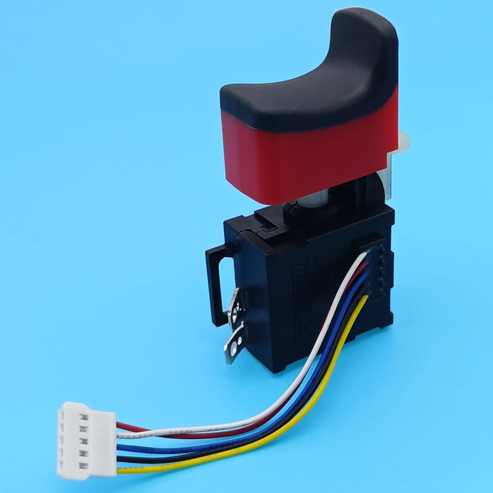 1pcs FA021A-69 스위치 5선 DC7.2-24V 20A 25A 전동 드릴 트리거 스위치 전동 공구 속도 제어 스위치 연결 어댑터