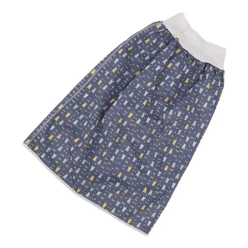 Cotton Cloth Diaper Skirt Washable Reusable Wearable Incontinence Mattress for Adults Elder 3