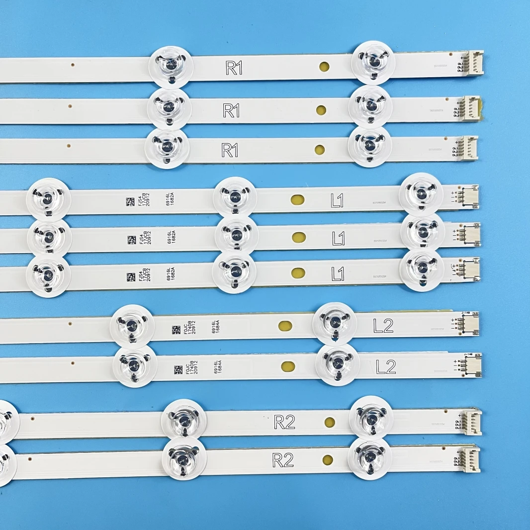 NEW10PCS LED backlight strip for 42LB670V 42LB671V 42LB673V 42LB675V 42LB677V 42LB679V 42LB700V 42LB730V 42LB731V 42LB720V