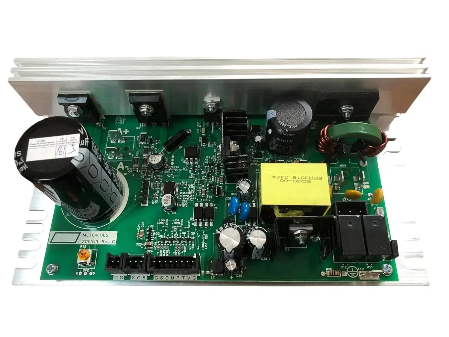 MC1648DLS110V Treadmill Control Board 386763 Treadmill Motor Controller 50W Black Connector Compatible with Nordic-Track